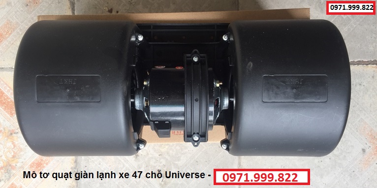 MÔ TƠ QUẠT GIÀN LẠNH XE KHÁCH 47 CHỖ UNIVERSE, GIƯỜNG NẰM